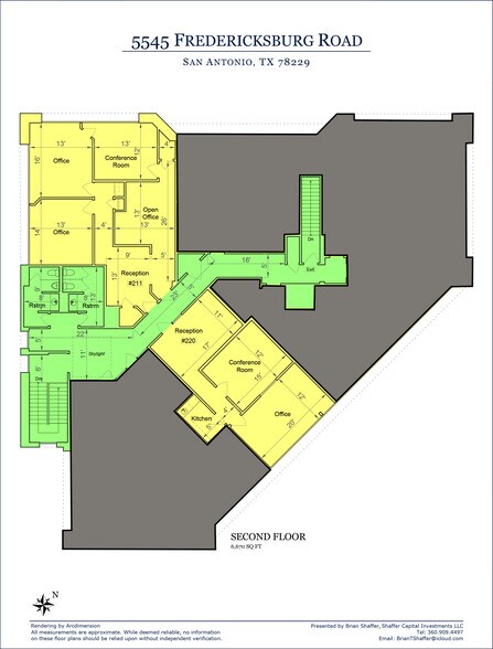 5545 Fredericksburg Rd, San Antonio, TX à louer - Photo du bâtiment - Image 2 de 22