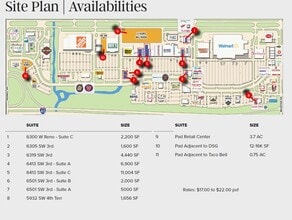 I-40 & Rockwell Ave, Oklahoma City, OK à louer Plan de site- Image 1 de 1
