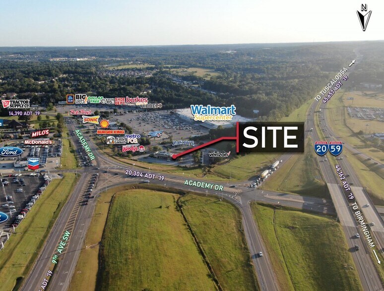 0 Academy Dr, Bessemer, AL à louer - Aérien - Image 2 de 5