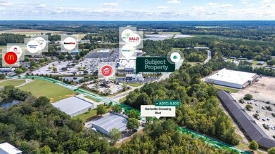 1151 Driver Ave, Hartsville, SC - AERIAL  map view - Image1