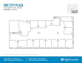 421 fayetteville St, Raleigh, NC for lease Site Plan- Image 1 of 2