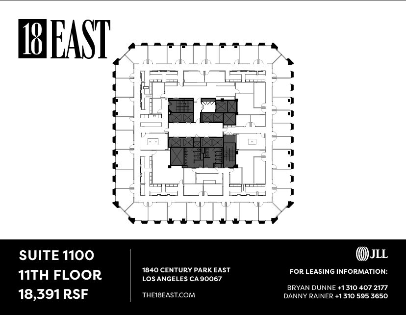 1840 Century Park E, Los Angeles, CA for lease Floor Plan- Image 1 of 1