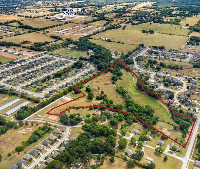 0 Clyde Carnes rd, Farmington, AR à vendre - Photo du bâtiment - Image 2 de 5