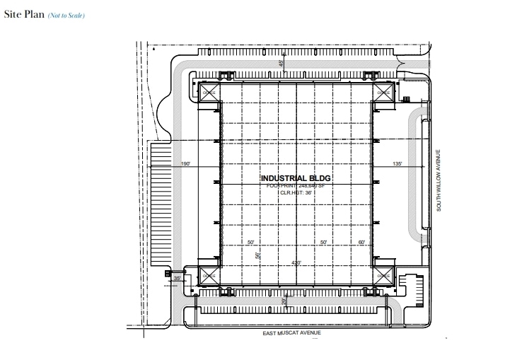 3441 S Willow Ave, Fresno, CA for lease Site Plan- Image 1 of 1