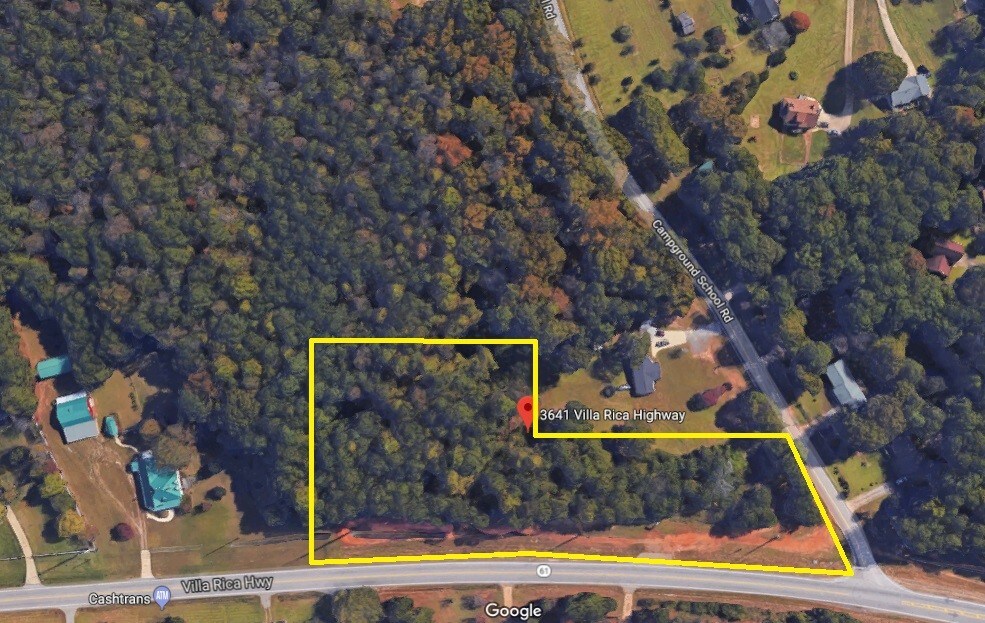 3641 Villa Rica Hwy, Dallas, GA à vendre Aérien- Image 1 de 3