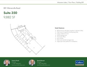 801 Warrenville Rd, Lisle, IL for lease Floor Plan- Image 1 of 1