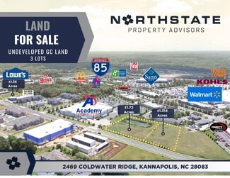 More details for Coldwater Ridge Dr, Kannapolis, NC - Land for Sale