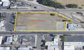 Plus de détails pour 1100 E Main St, Visalia, CA - Terrain à vendre