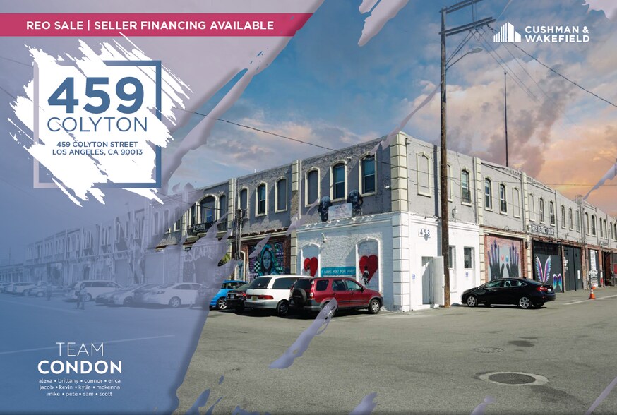 1101-1135 E 5th St, Los Angeles, CA à vendre - Photo du bâtiment - Image 1 de 5