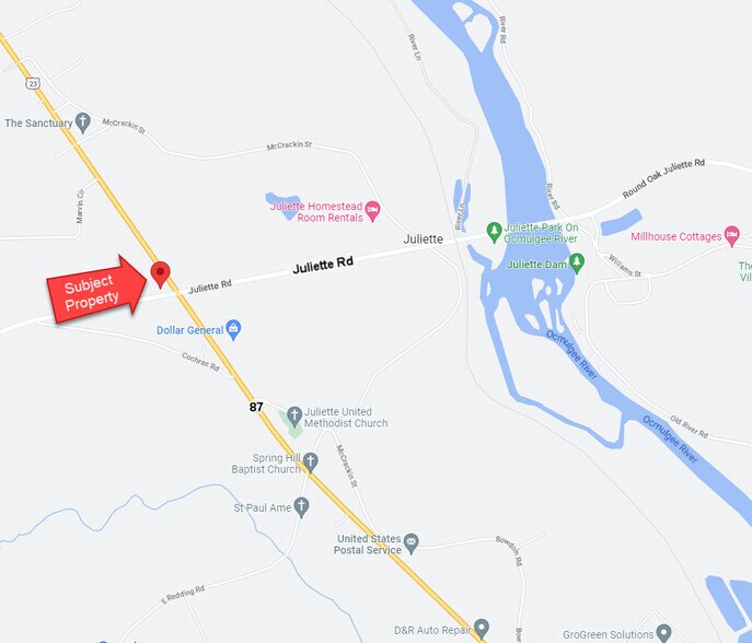 12376 GA Highway 87, Juliette, GA à louer - Photo du bâtiment - Image 3 de 3