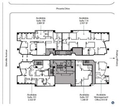 7150 Greenville Ave, Dallas, TX à louer Plan d’étage- Image 1 de 1