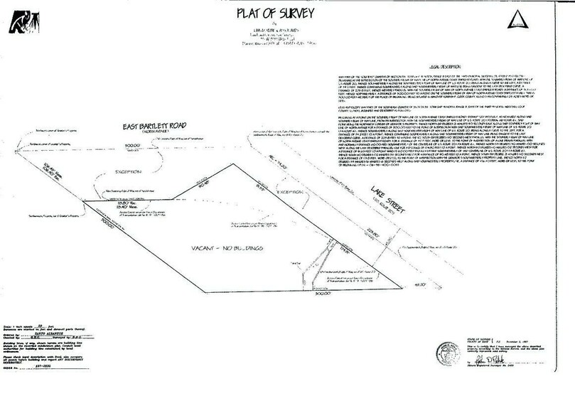 701 E Lake St, Streamwood, IL for sale - Plat Map - Image 2 of 4