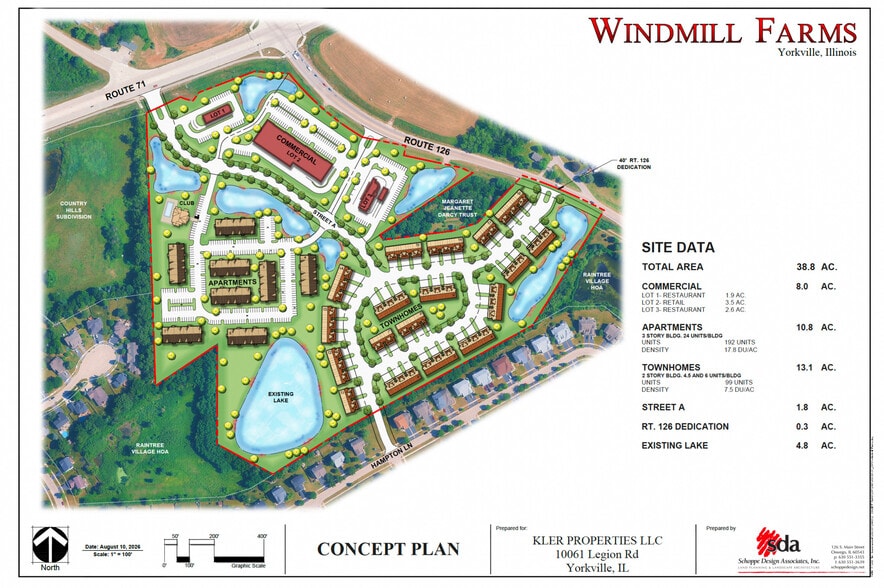 Route 71 & Route 126, Yorkville, IL for sale - Site Plan - Image 3 of 4