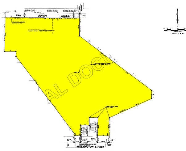 3425 E Van Buren St, Phoenix, AZ for lease - Plat Map - Image 2 of 9