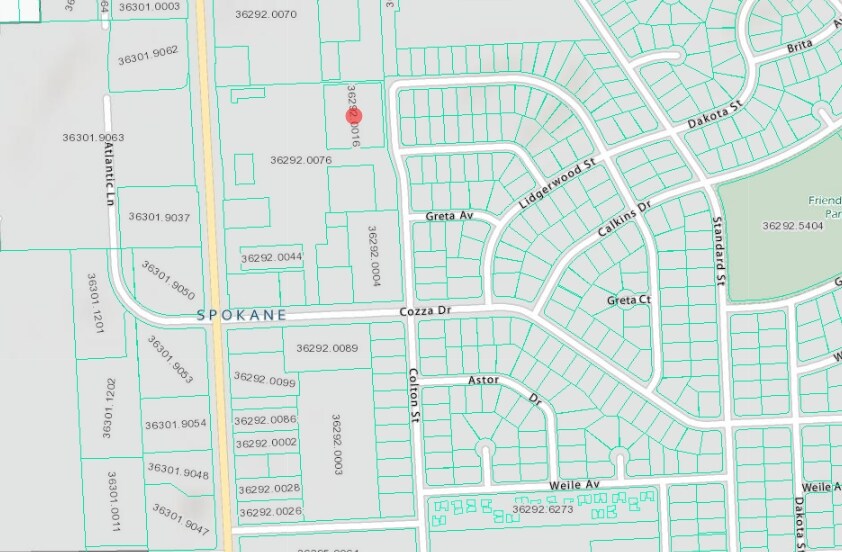 7630 N Division St, Spokane, WA à vendre - Plan cadastral - Image 2 de 4