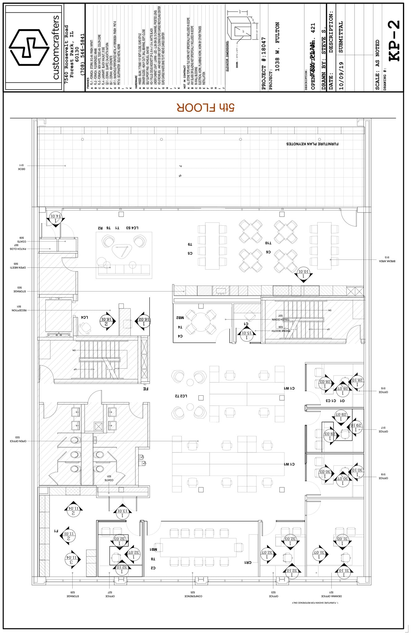 1042 W Fulton Market, Chicago, IL à louer Plan de site- Image 1 de 11