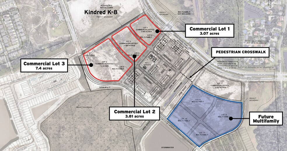 0 Cross Prairie Parkway, Kissimmee, FL à vendre - Plan de site - Image 1 de 4