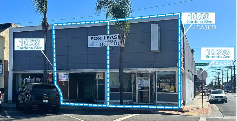 1058-1060 W Gardena Blvd, Gardena, CA for lease - Building Photo - Image 2 of 5