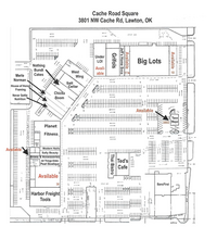 3801 NW Cache Rd, Lawton, OK for lease Site Plan- Image 2 of 12