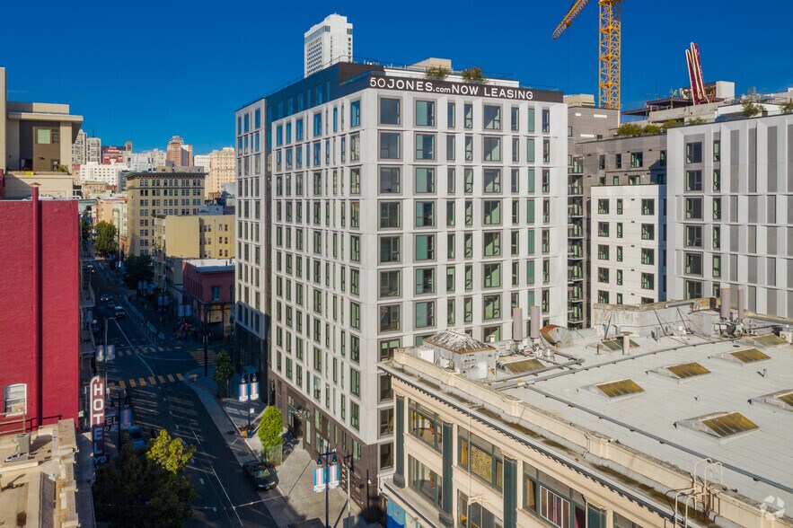 50 Jones St, San Francisco, CA à louer - Photo du bâtiment - Image 1 de 1