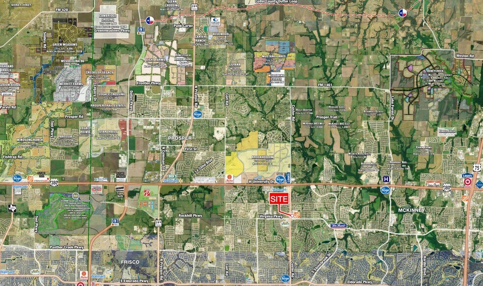 210 S Custer Rd, McKinney, TX à louer - Aérien - Image 3 de 3