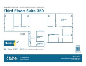 2829 Technology Forest Blvd, The Woodlands, TX for lease Floor Plan- Image 1 of 1