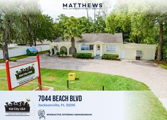 Plus de détails pour 7044 Beach Blvd, Jacksonville, FL - Commerce de détail à vendre
