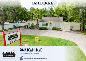 Plus de détails pour 7044 Beach Blvd, Jacksonville, FL - Commerce de détail à vendre