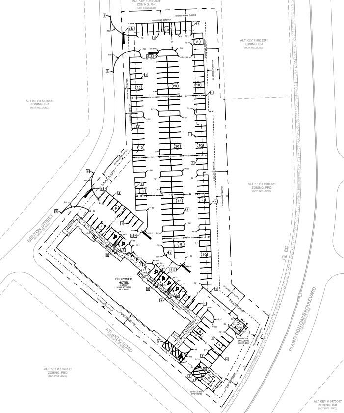 Benton St, Ormond Beach, FL for sale Site Plan- Image 1 of 3