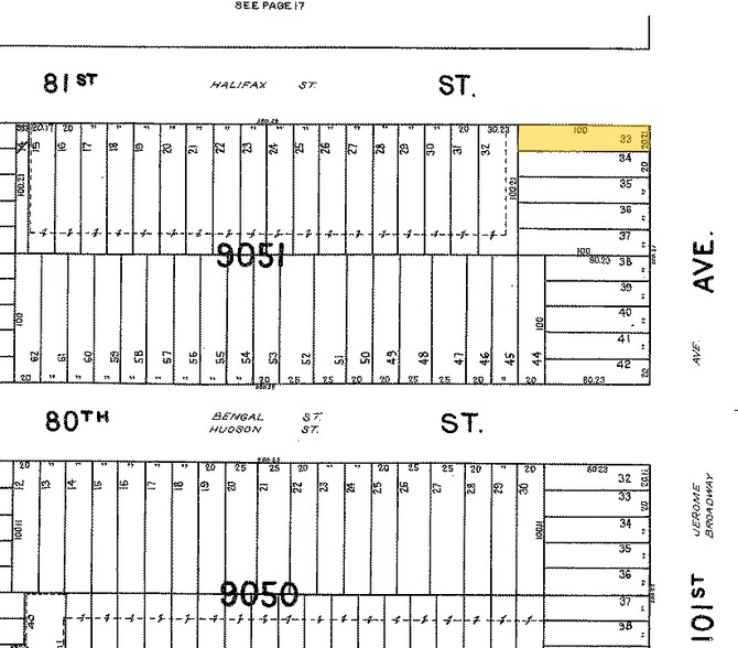 80-19 101st Ave, Jamaica, NY à vendre - Plan cadastral - Image 3 de 21