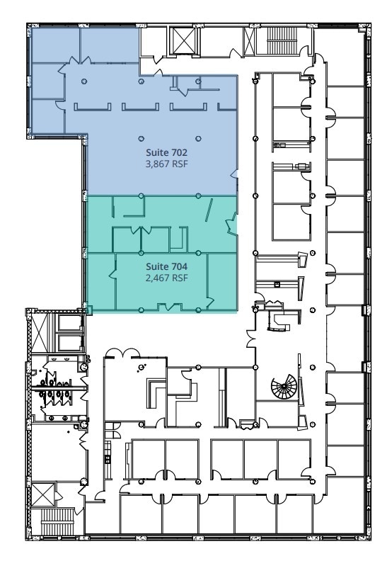 320 E Buffalo St, Milwaukee, WI à louer Plan d’étage- Image 1 de 1