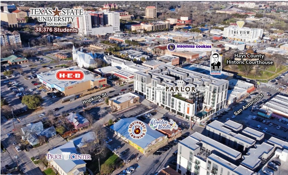 141 W Hopkins St, San Marcos, TX for lease - Building Photo - Image 3 of 9