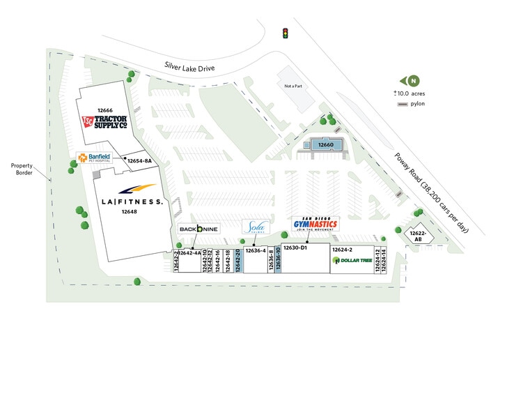 12622-12666 Poway Rd, Poway, CA for lease - Site Plan - Image 3 of 20