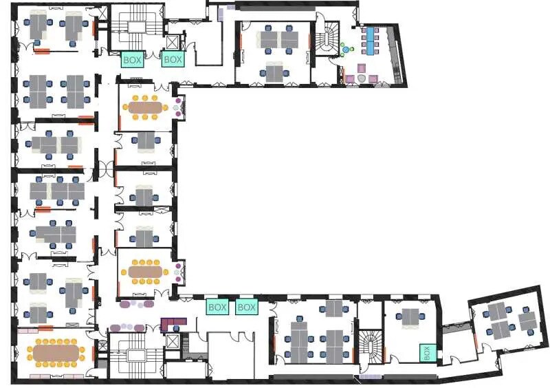 Office in Paris for lease - Floor Plan - Image 2 of 2