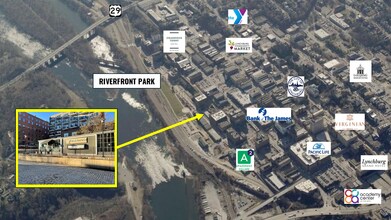 1019 Jefferson St, Lynchburg, VA - AERIAL  map view