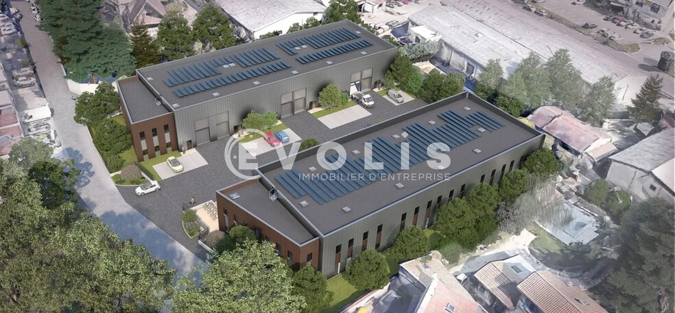 5 Chemin Des Platanes, Saint-Genis-Laval for sale - Aerial - Image 2 of 6