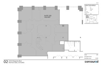 15315 Magnolia Blvd, Sherman Oaks, CA for lease Site Plan- Image 1 of 1