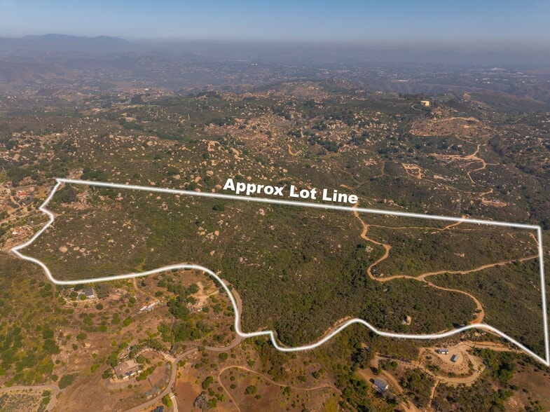 0 0 Harris Spur Truck Trl, Fallbrook, CA for sale - Aerial - Image 3 of 17