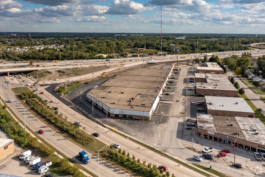 14816-14836 S Campbell Ave, Posen, IL for lease - Aerial - Image 3 of 5