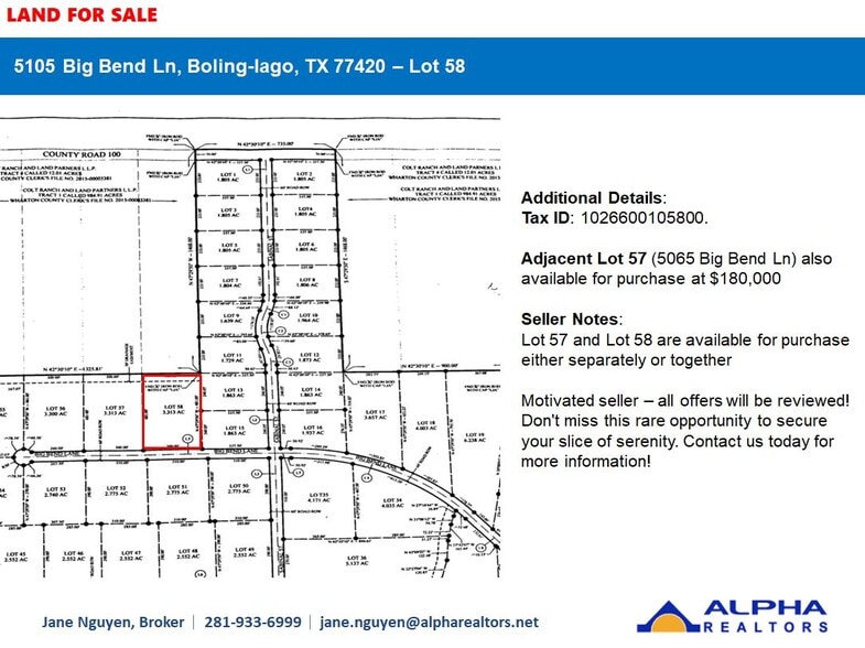5105 Big Bend Ln, Boling, TX for sale - Building Photo - Image 3 of 4