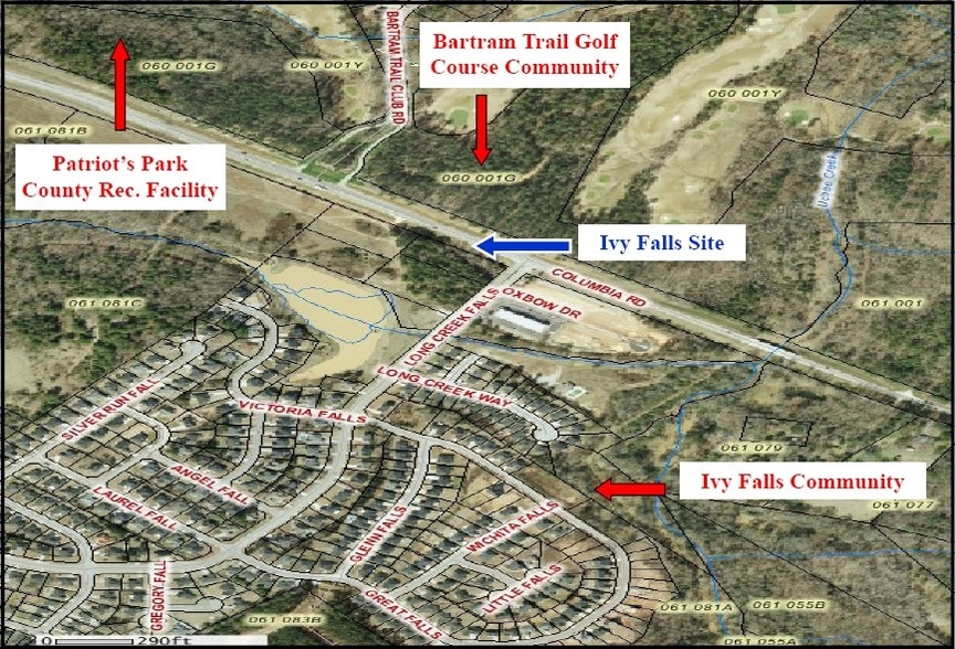 701 Devika Dr, Grovetown, GA for lease - Aerial - Image 2 of 7