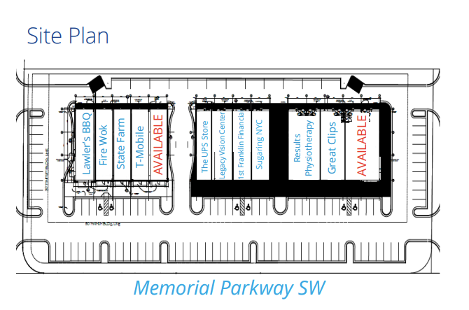 11310 Memorial Pky SW, Huntsville, AL for lease Site Plan- Image 1 of 1