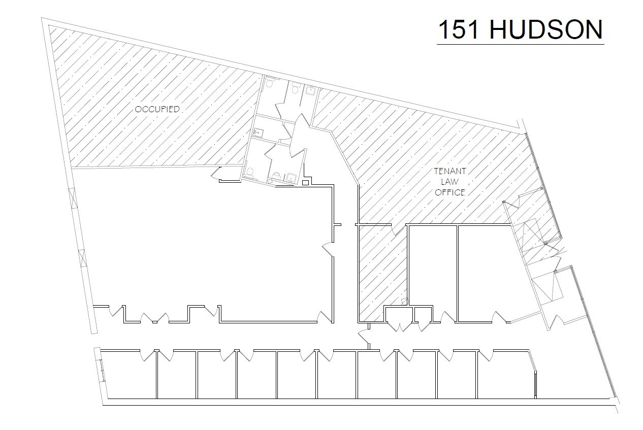 151 Hudson St, Hackensack, NJ à louer Plan d  tage- Image 1 de 1