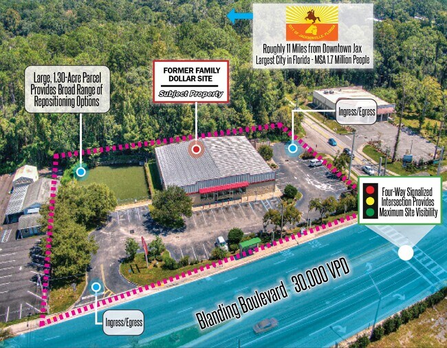 Plus de détails pour 6729 Blanding Blvd, Jacksonville, FL - Commerce de détail à vendre