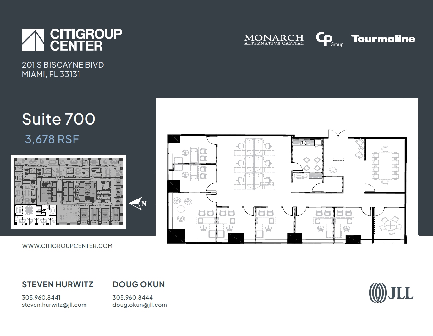 201 S Biscayne Blvd, Miami, FL for lease Floor Plan- Image 1 of 1