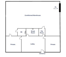 3306 Monier Cir, Rancho Cordova, CA for lease Floor Plan- Image 1 of 1