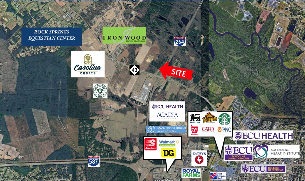 0 NC HWY 43 0 NC HWY 43, Greenville, NC for sale Primary Photo- Image 1 of 3