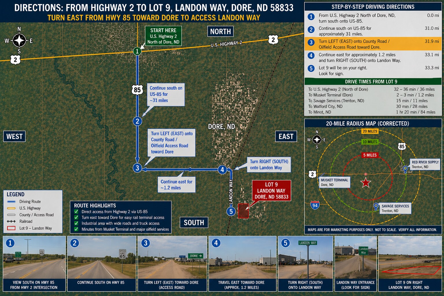 Landon Way Way, Williston, ND for sale Primary Photo- Image 1 of 3