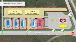 Plus de détails pour NWC of TX-89 (U.S. 181) & E. Sinton St., Sinton, TX - Terrain à louer