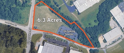 Grant Line & Security Pkwy New Albany IN 4715 rd, New Albany, IN - Aérien Vue de la carte - Image1